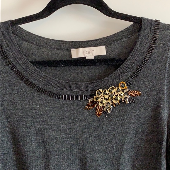 Loft Embellished Sweater - Picture 2 of 5
